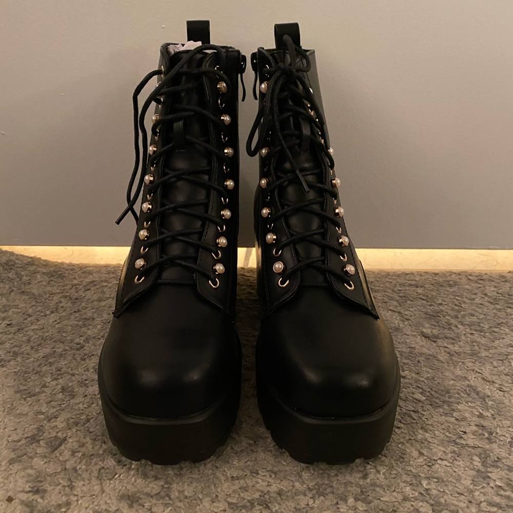 Platform booties